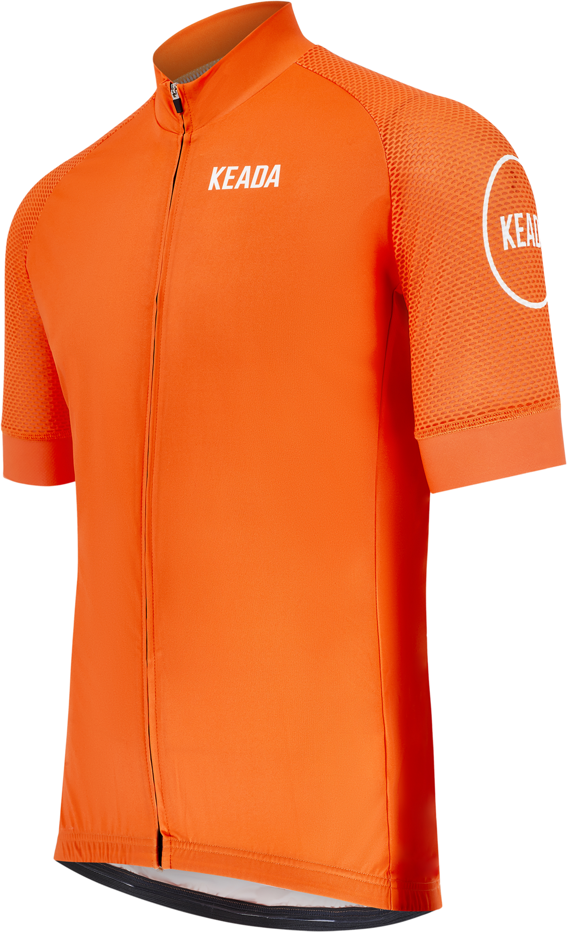 KEADA SPORTS, Womens Essential Short Sleeved Cycling Jersey - Orange