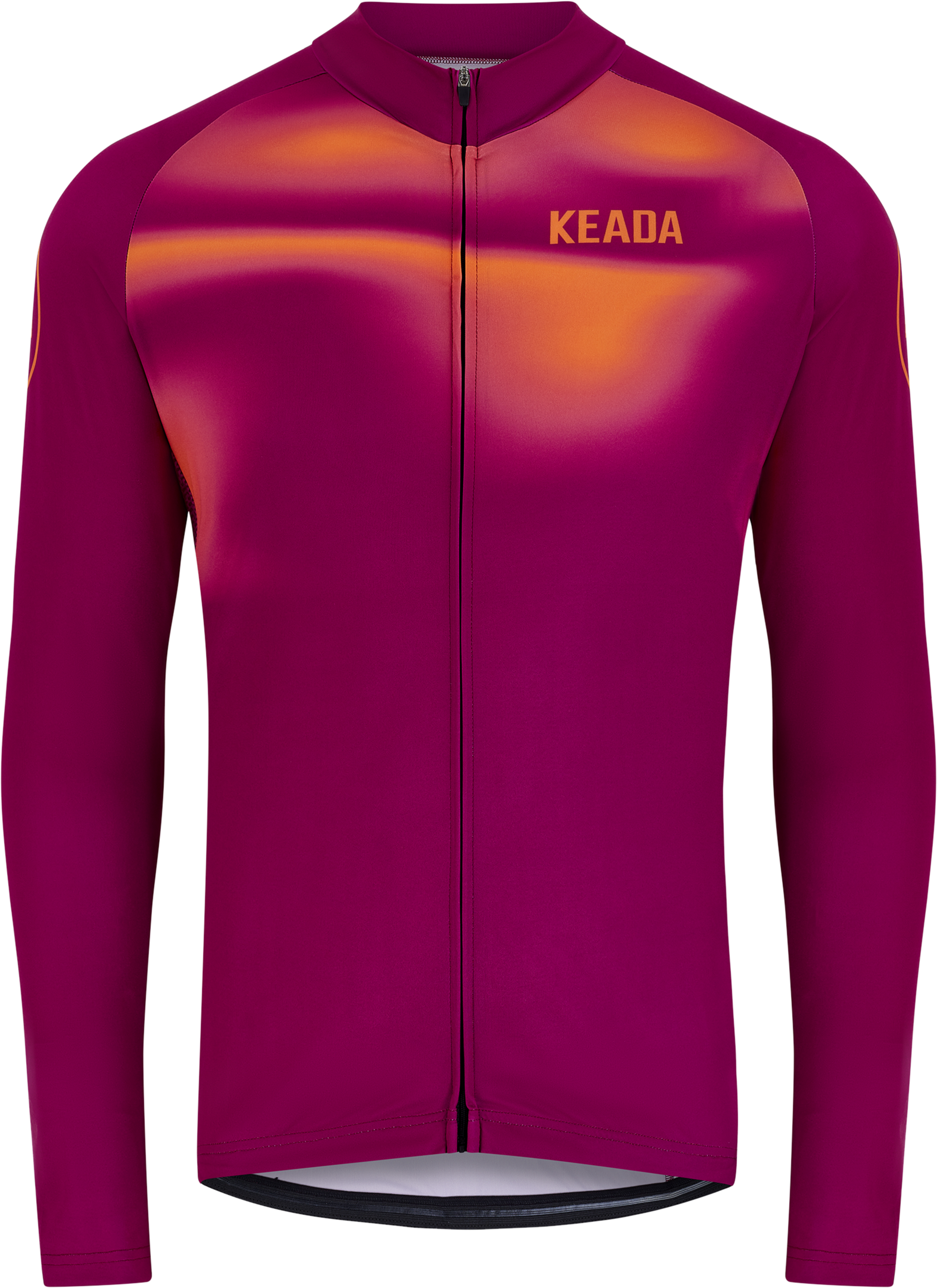 KEADA SPORTS, Womens Long Sleeved Cycling Jersey - Onwards Three