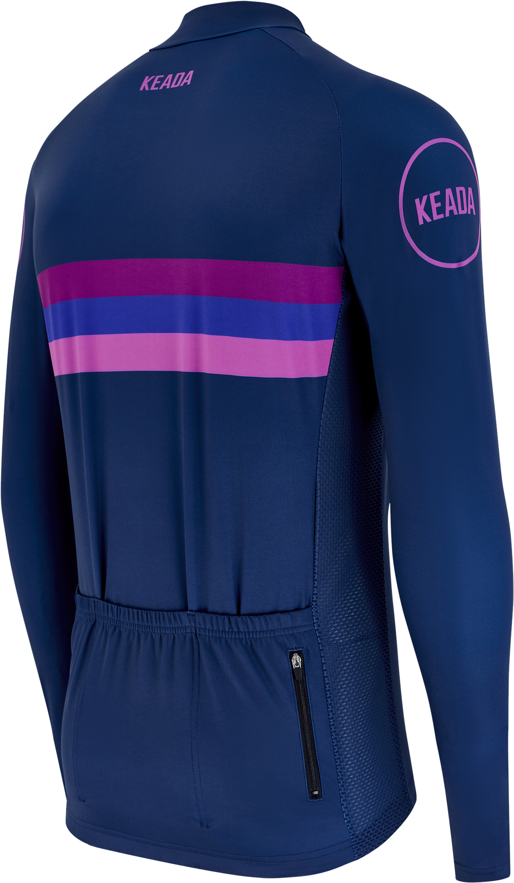 KEADA SPORTS, Womens Long Sleeved Cycling Jersey - Sunset