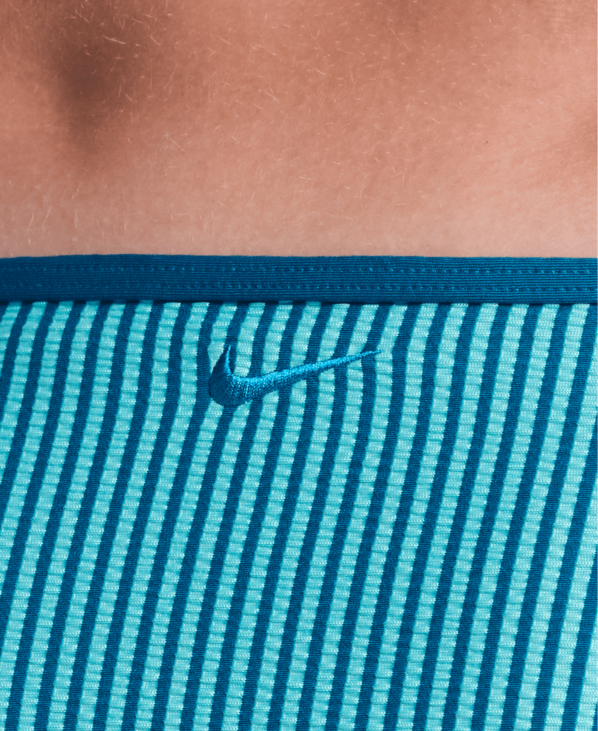 NIKE, Womens Ripple Texture Hipster Bottom