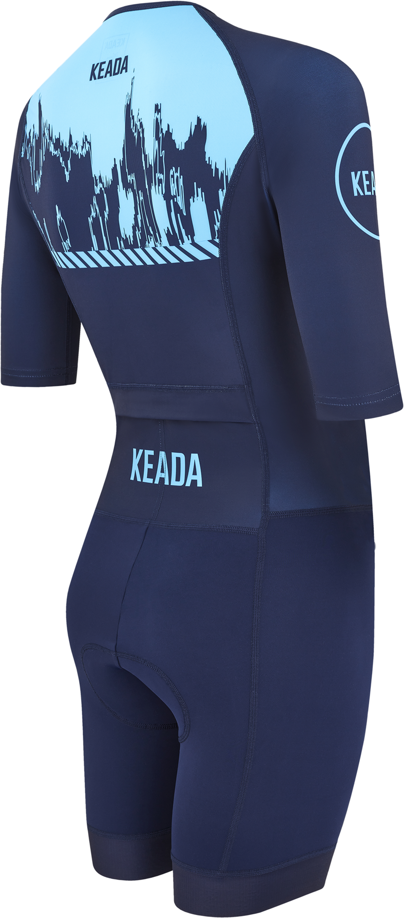KEADA SPORTS, Womens Sleeved Trisuit - Signal Four