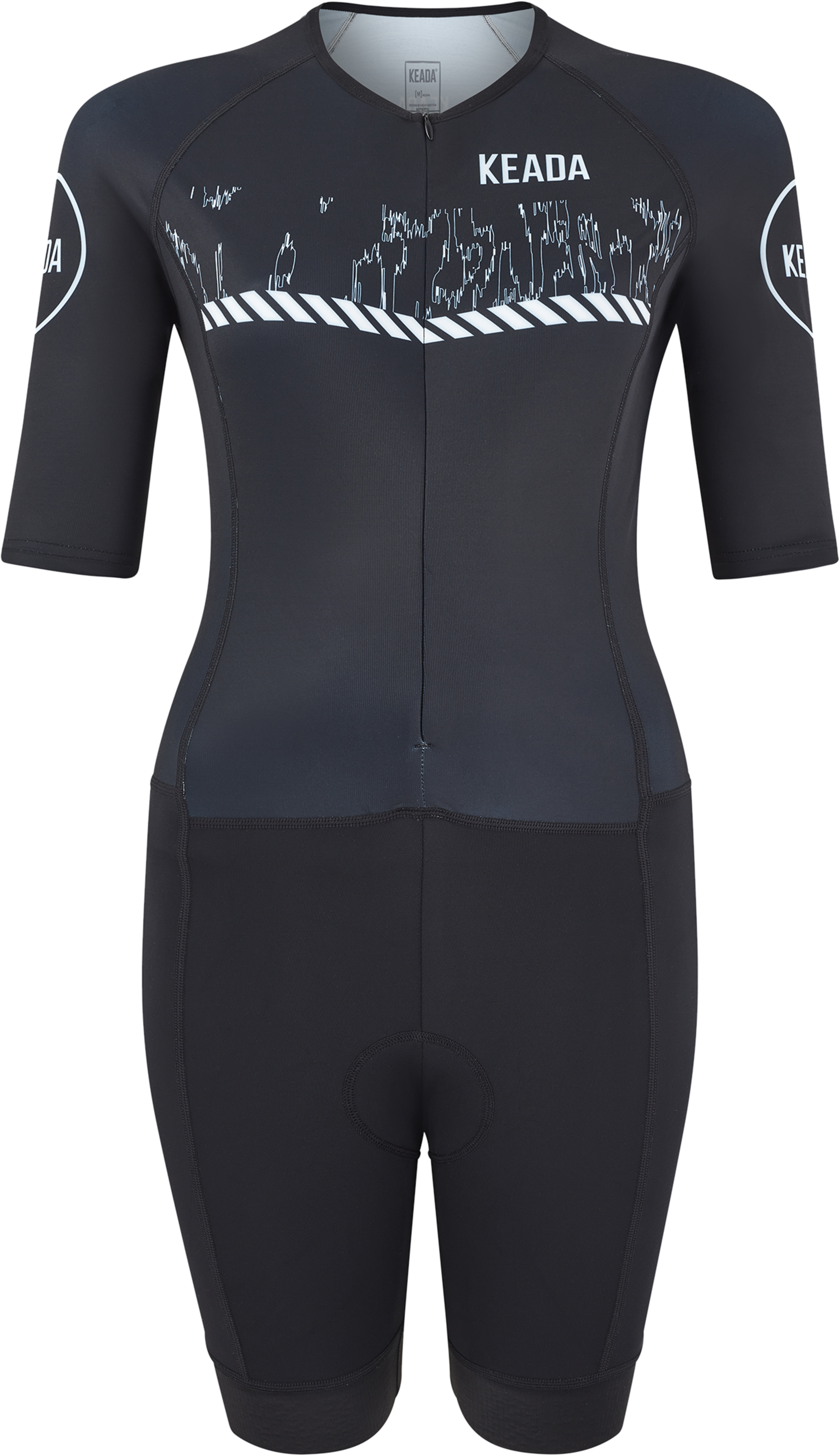 KEADA SPORTS, Womens Sleeved Trisuit - Signal Two