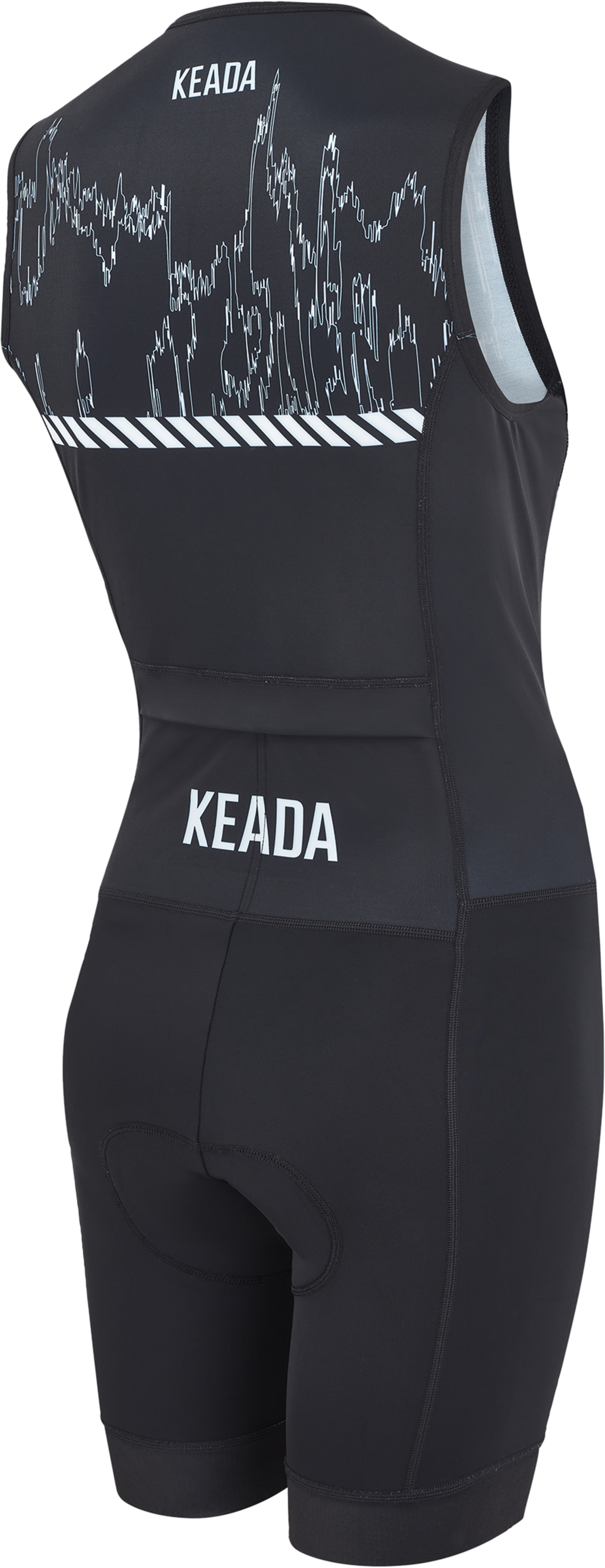 KEADA SPORTS, Womens Sleeveless Trisuit - Signal One