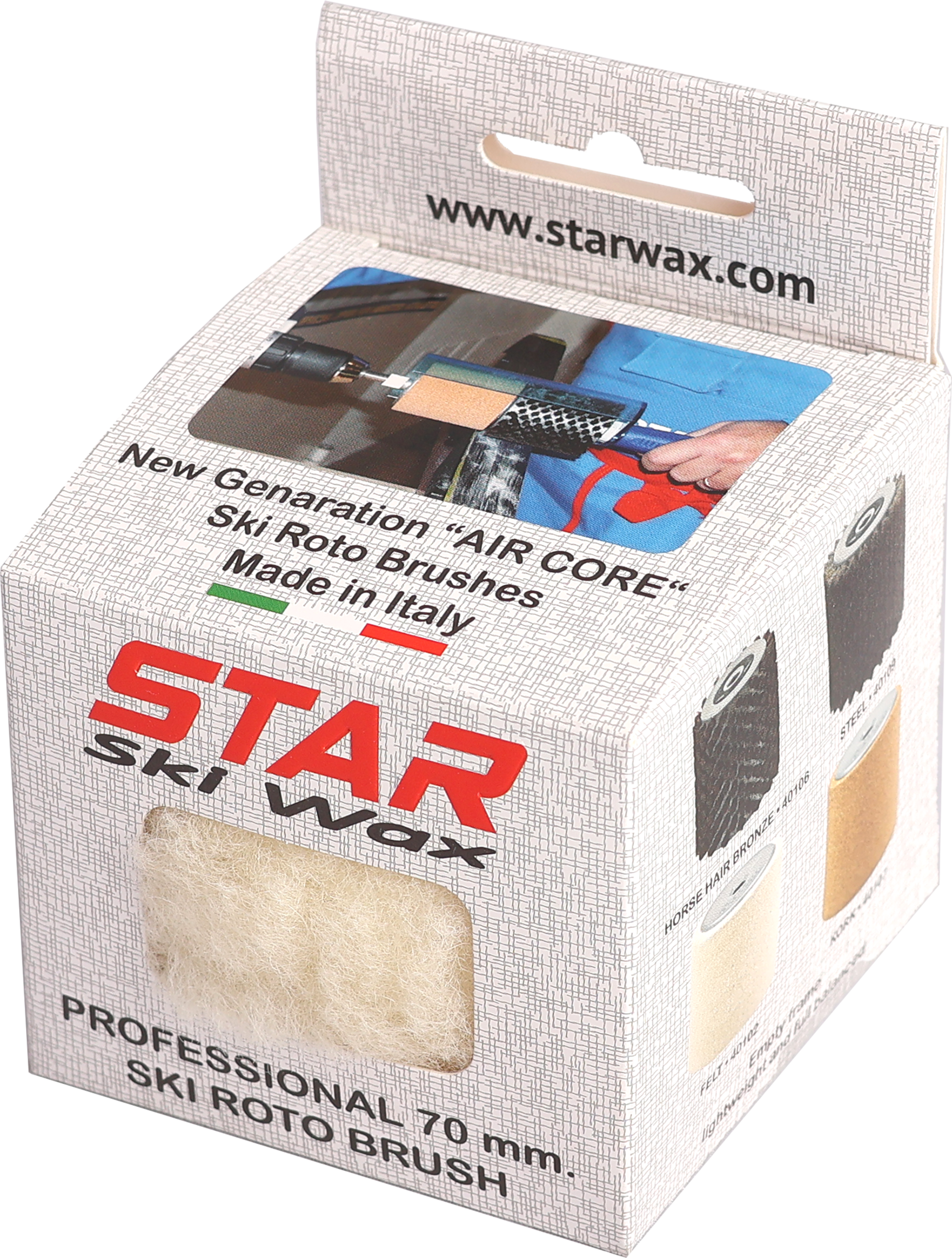 STAR, Wool Roto-fleece 70mm Hair 22 Mm