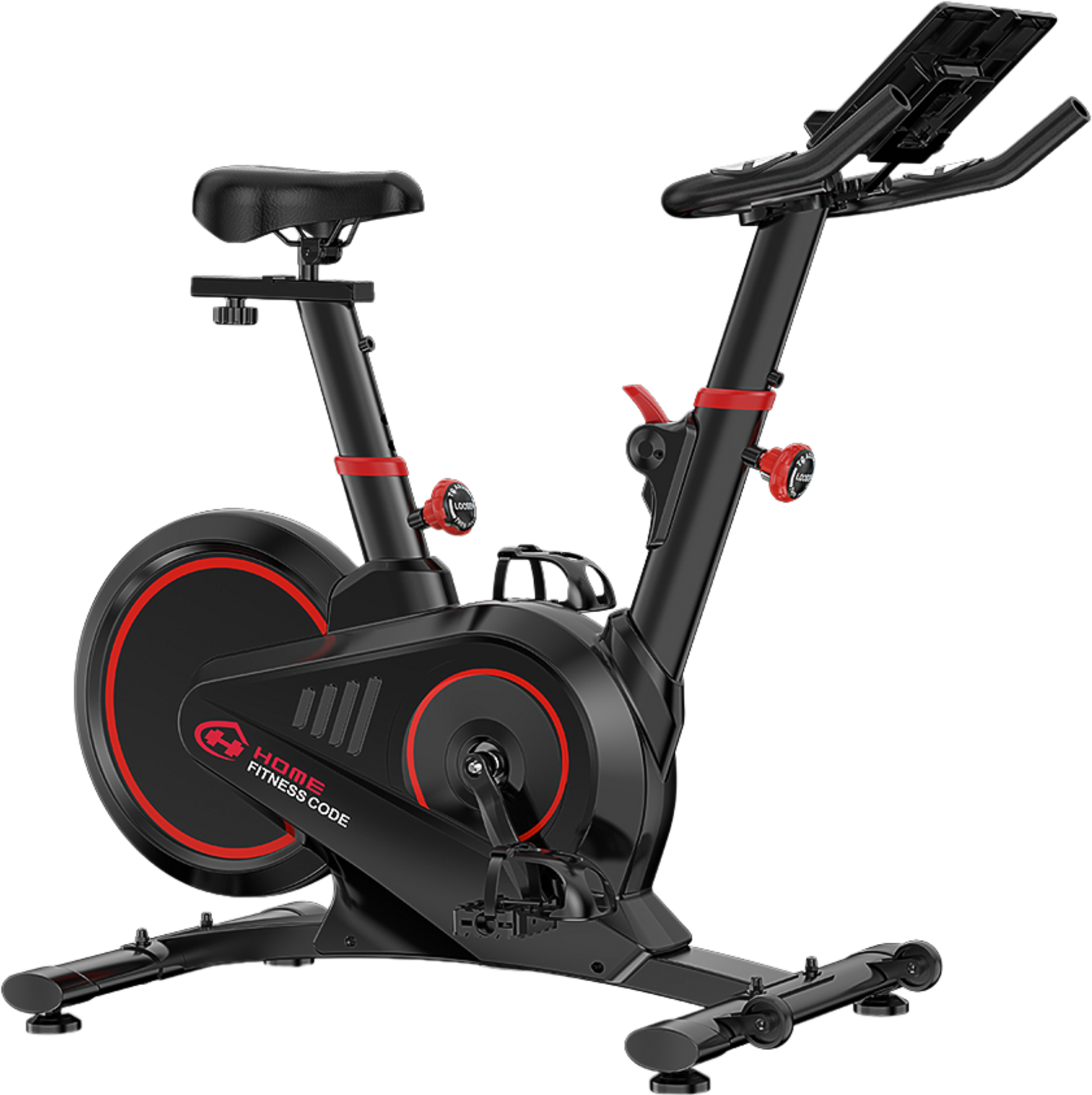 HOMEFITNESSCODE, X7 Magnetic Exercise Bike &ndash; 6 Levels, Bluetooth