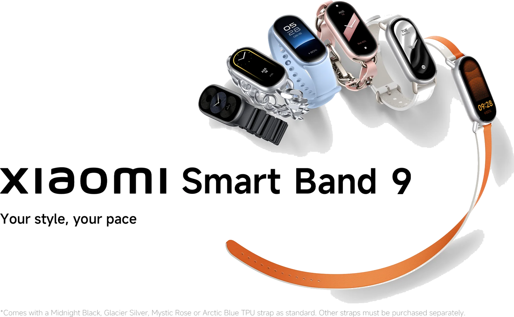 XIAOMI, Xiaomi Smart Band 9 Midnight Black