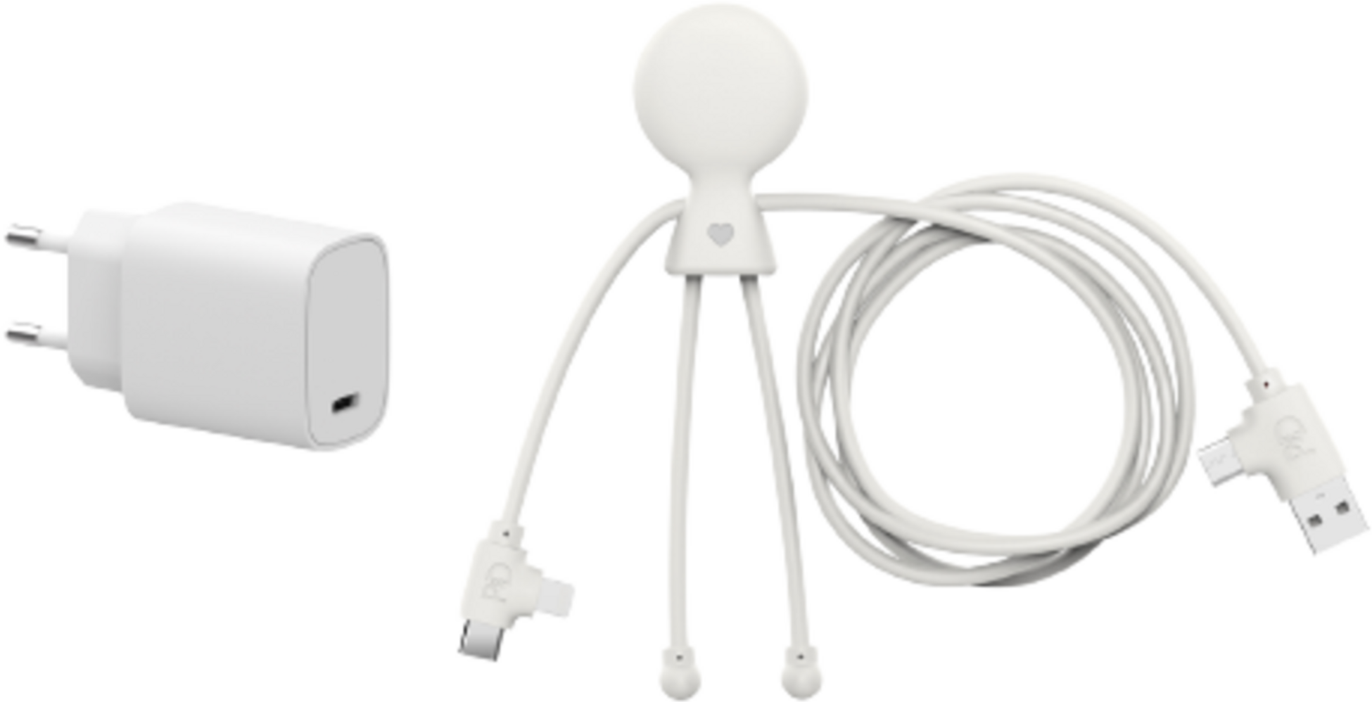 XOOPAR, Xoopar Chargeur Mr Bio Fast Pack Blanc