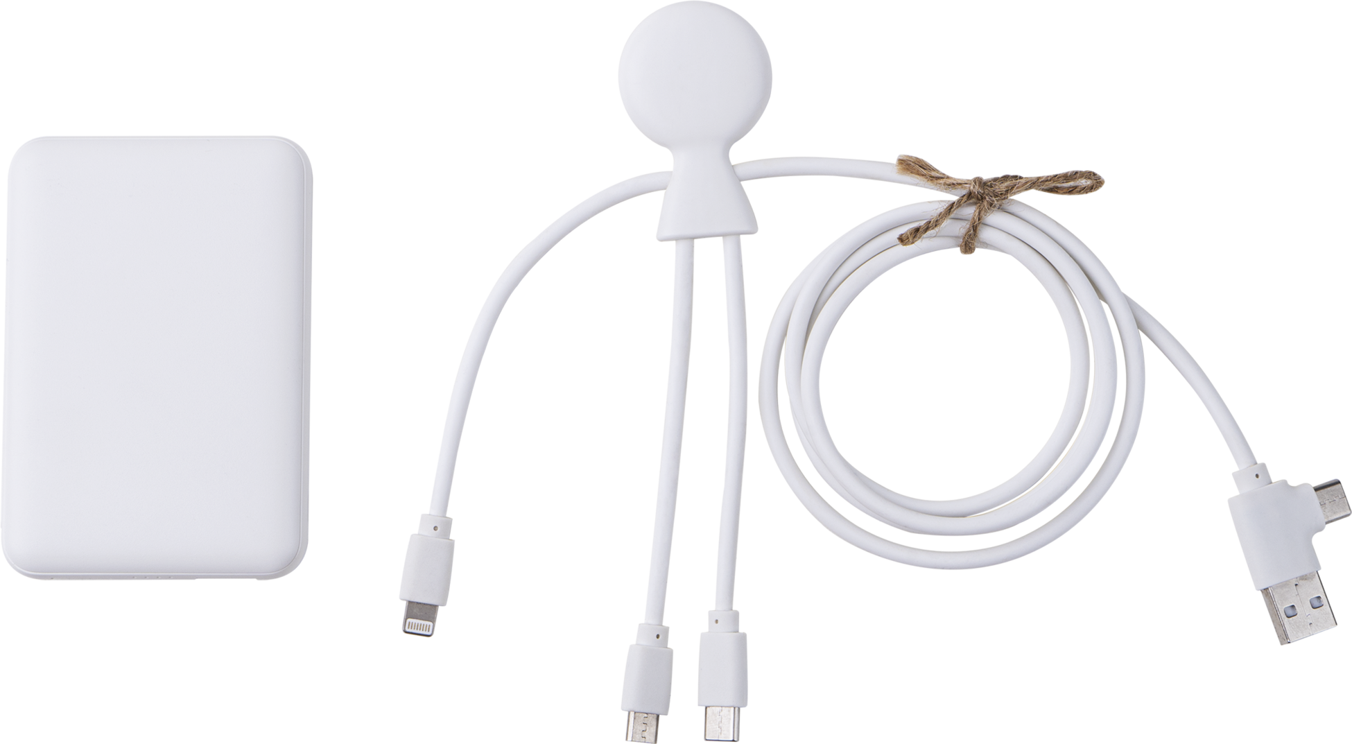 XOOPAR, Xoopar Chargeur Mr Bio Pack Long Blanc