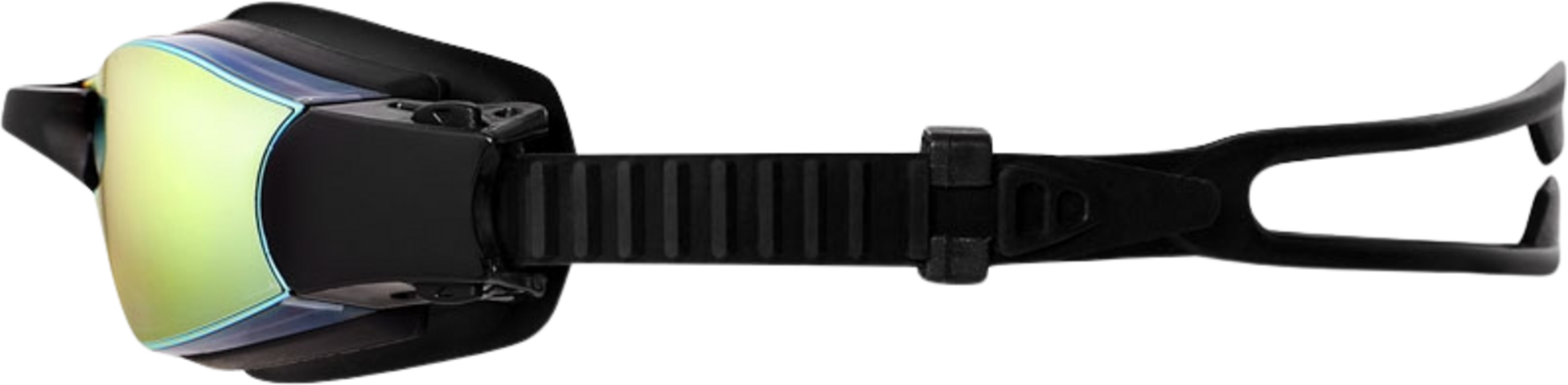 NORTHIX, Yellow Racing Swimming Goggles, Anti-fog, Uv Protection