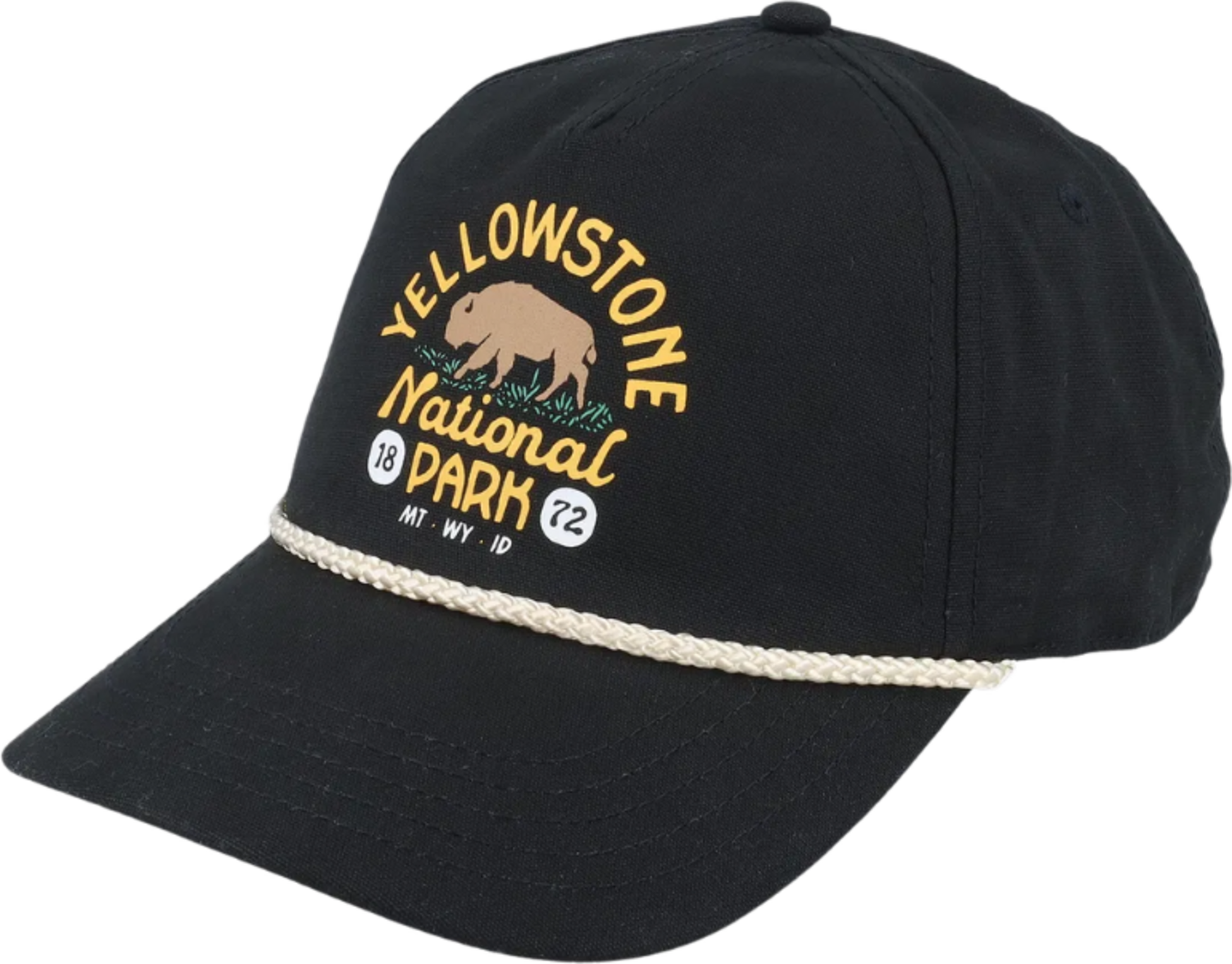AMERICAN NEEDLE, Yellowstone Nationalpark Canvas Cappy