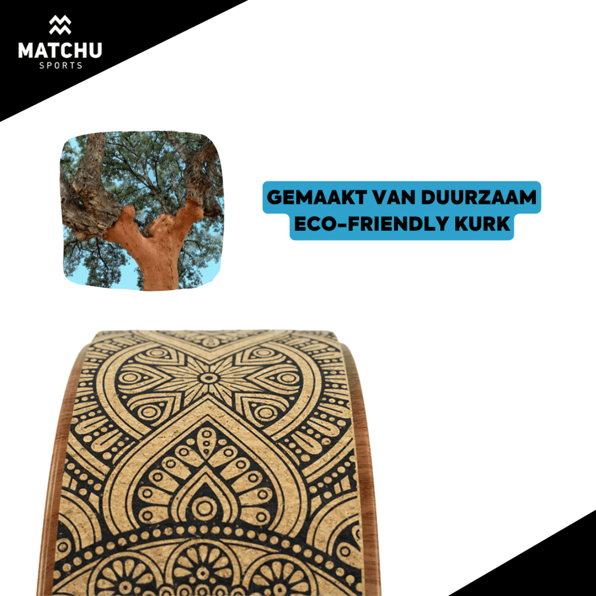 MATCHU SPORTS, Yoga Hjulkran - 13 Cm - &Oslash; 33cm