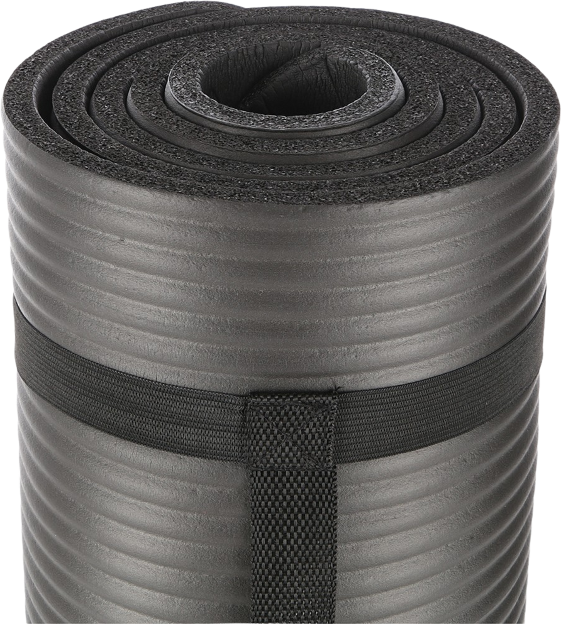 NORTHIX, Yoga Mat, Non-slip, Black, 6mm Thickness