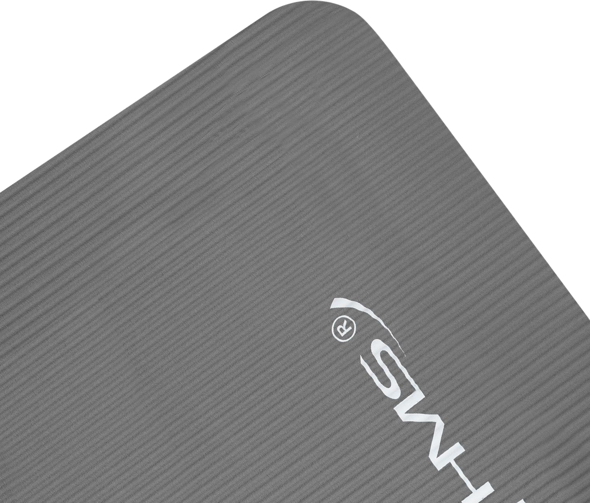 NORTHIX, Yoga Mat, Non-slip, Gray, 6mm Thickness