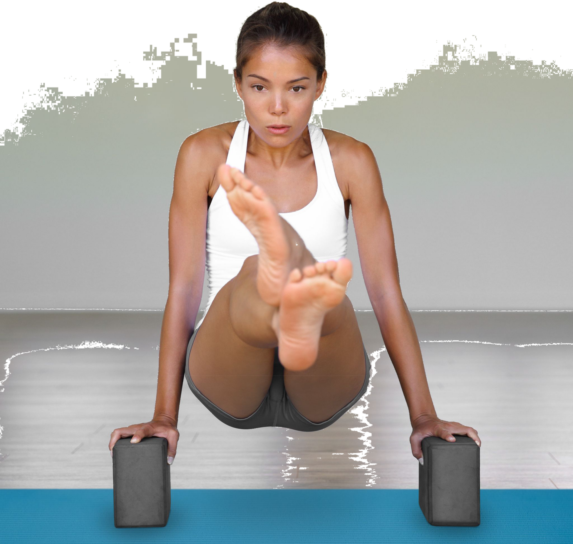 B2X, Yoga Mat 1 Cm Thick Solid Color