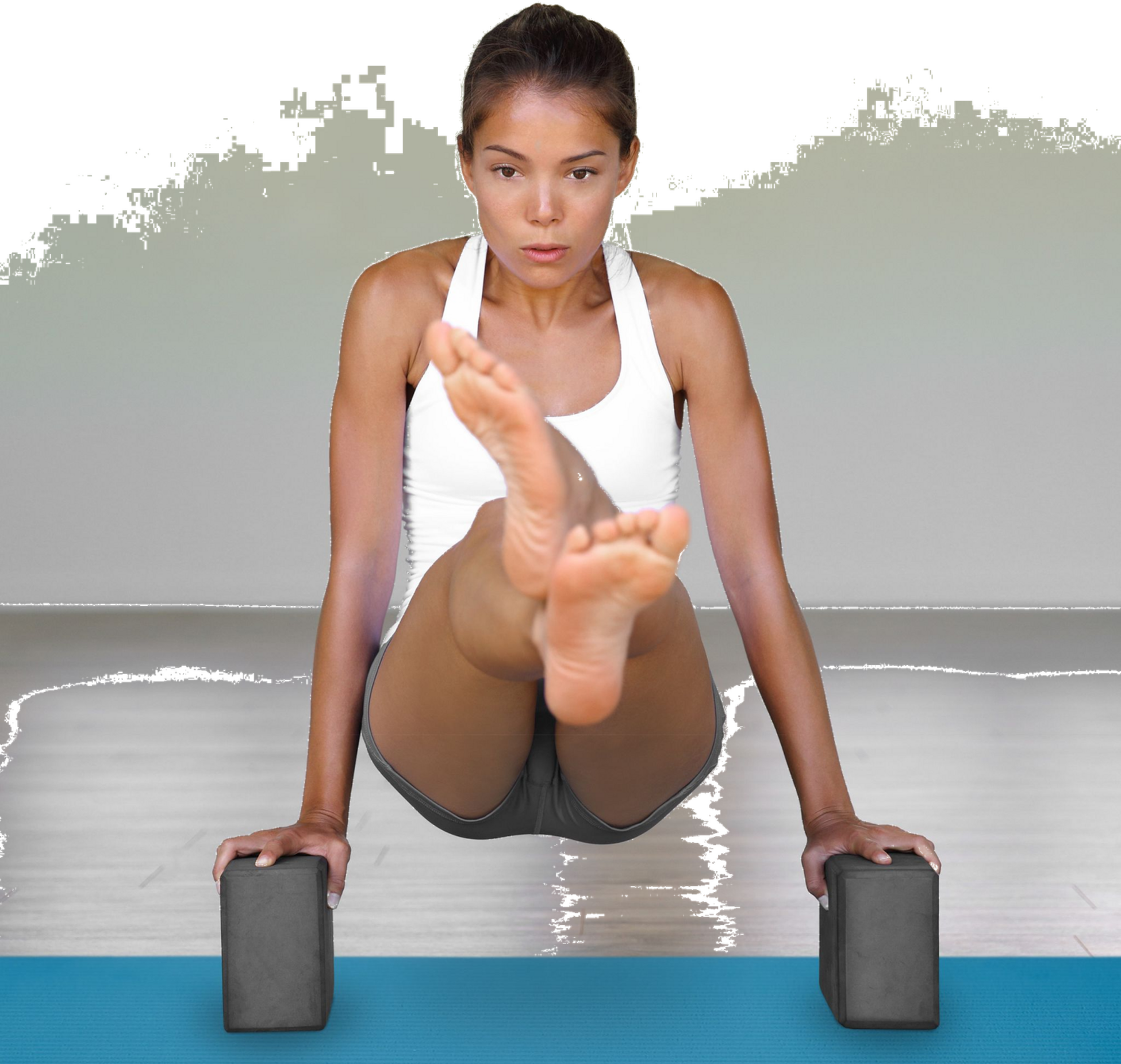 B2X, Yoga Mat 1 Cm Thick Solid Color