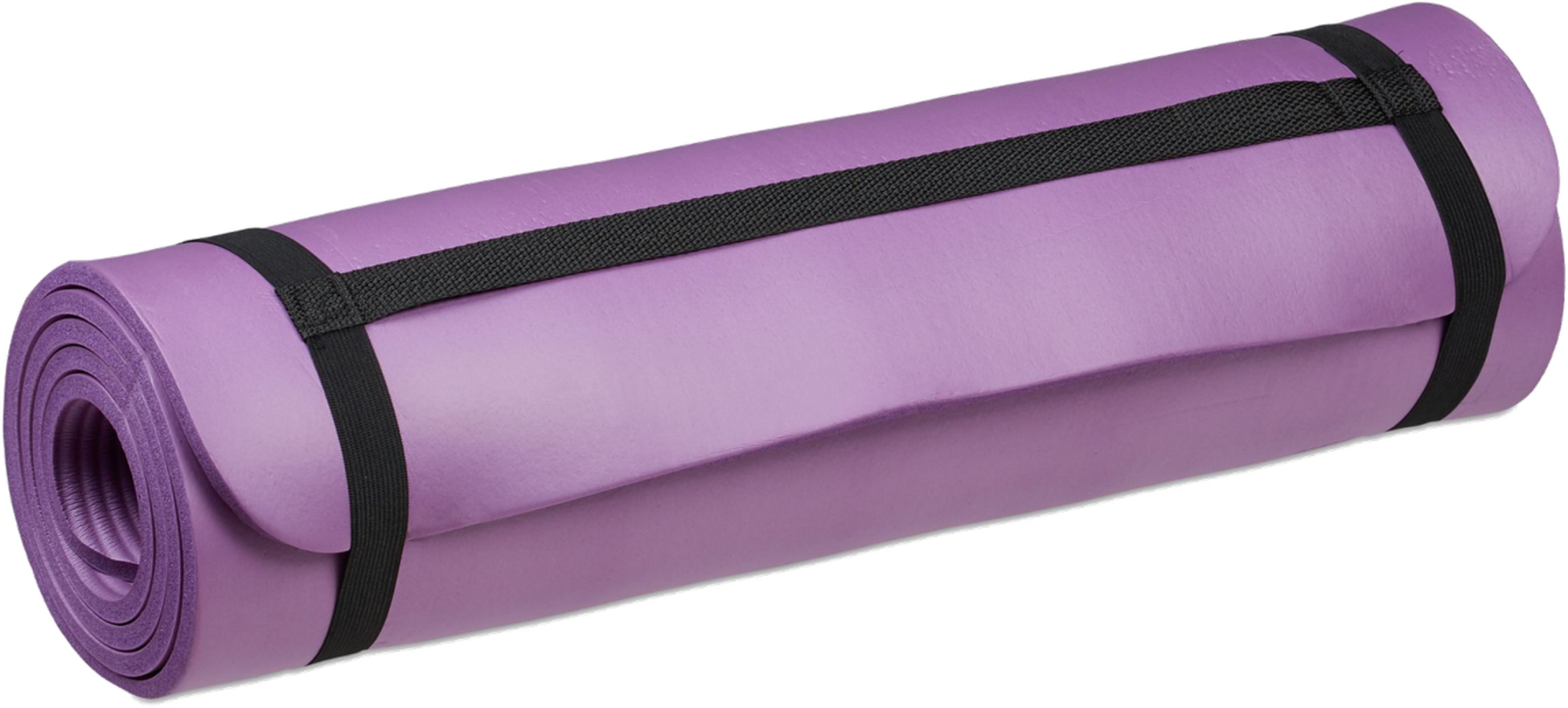 B2X, Yoga Mat 1 Cm Thick Solid Color