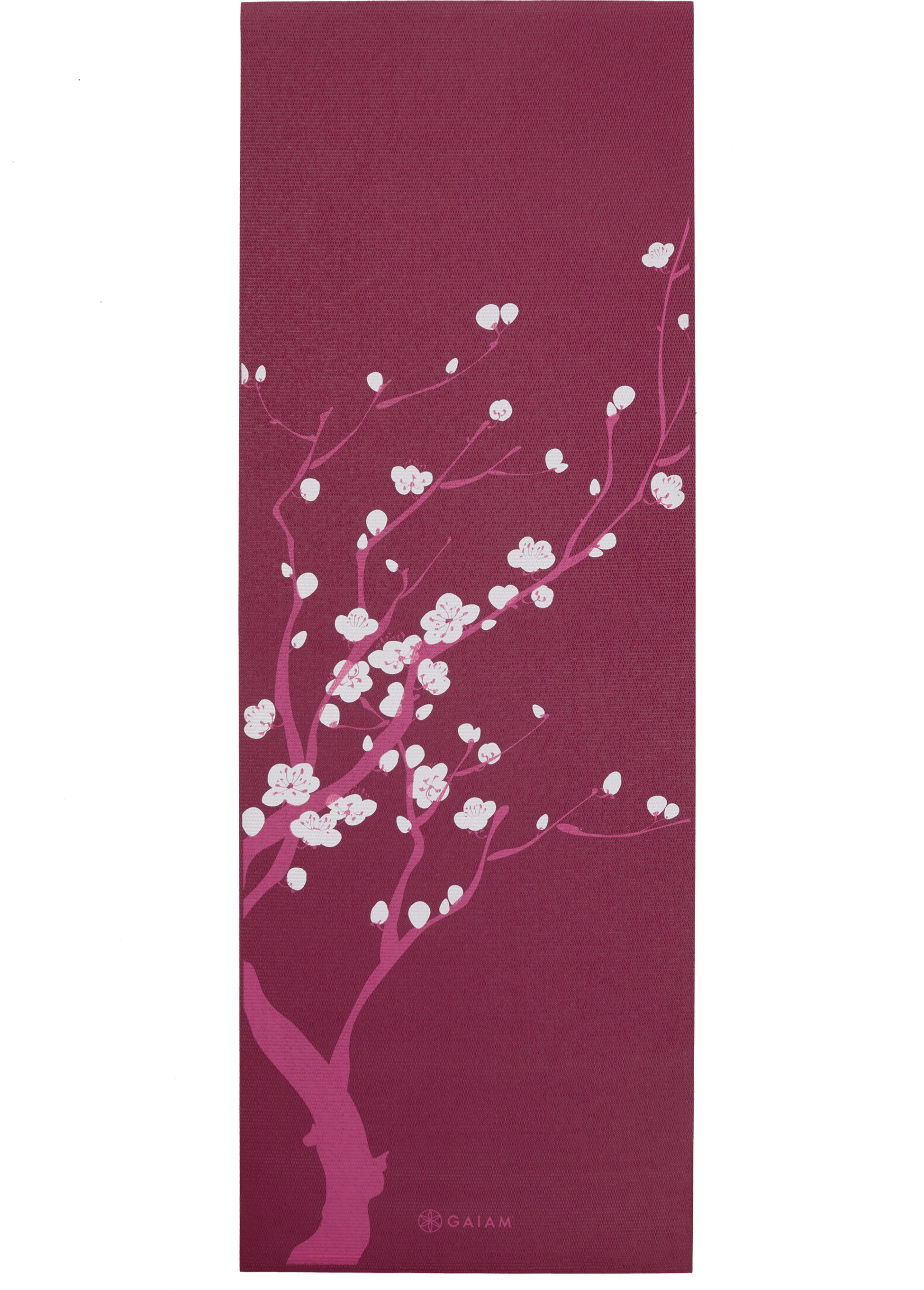 GAIAM, Yoga Mat Printed Pink Cherry 4mm