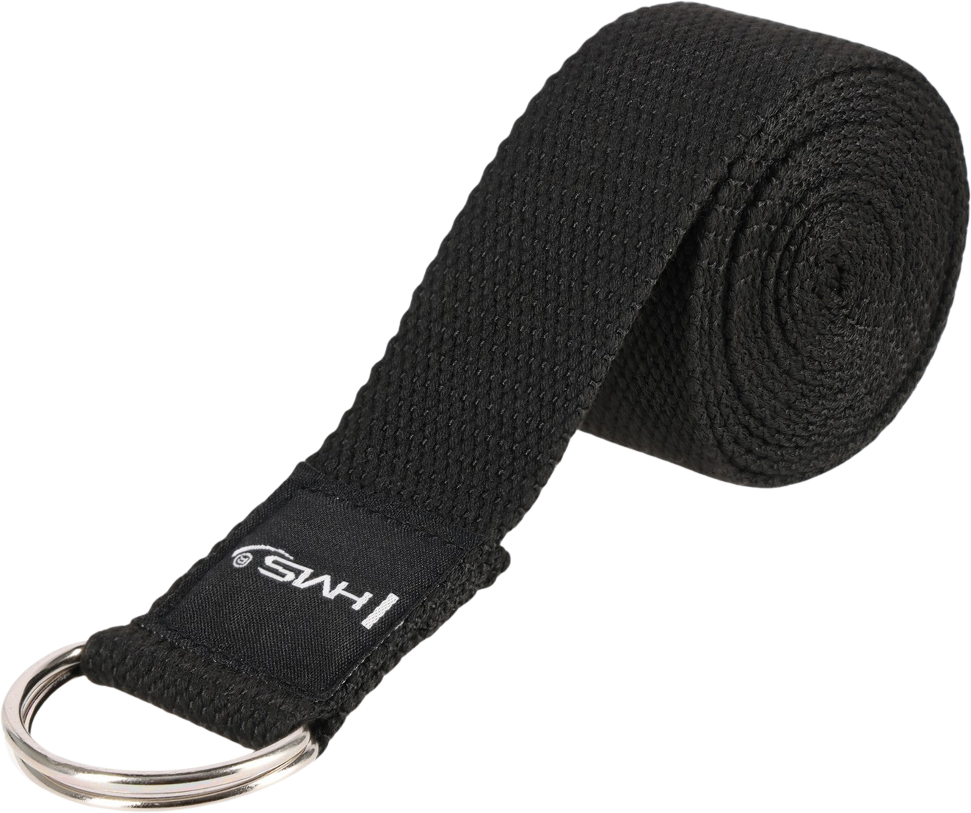NORTHIX, Yoga Strap, Black, Durable, Adjustable Length