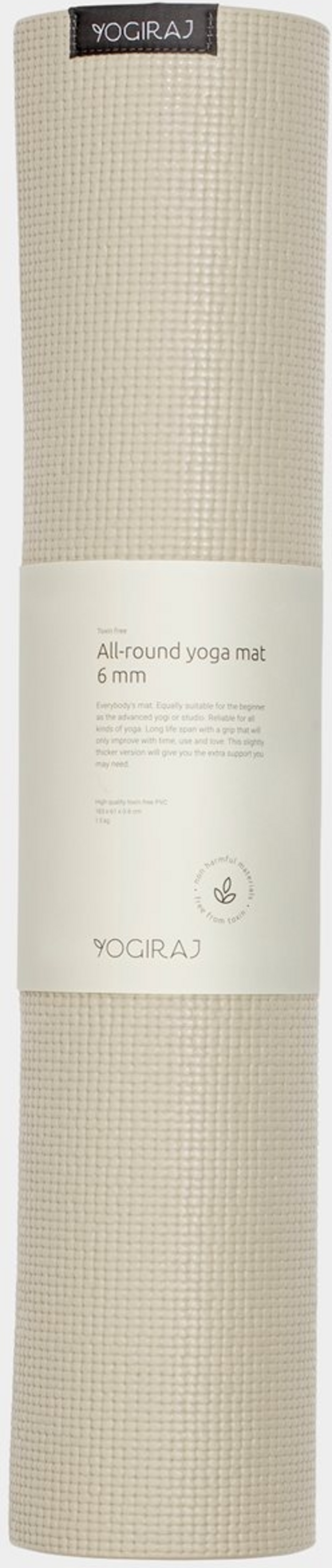 YOGIRAJ, Yogamatta All-round Yoga Mat 6 Mm
