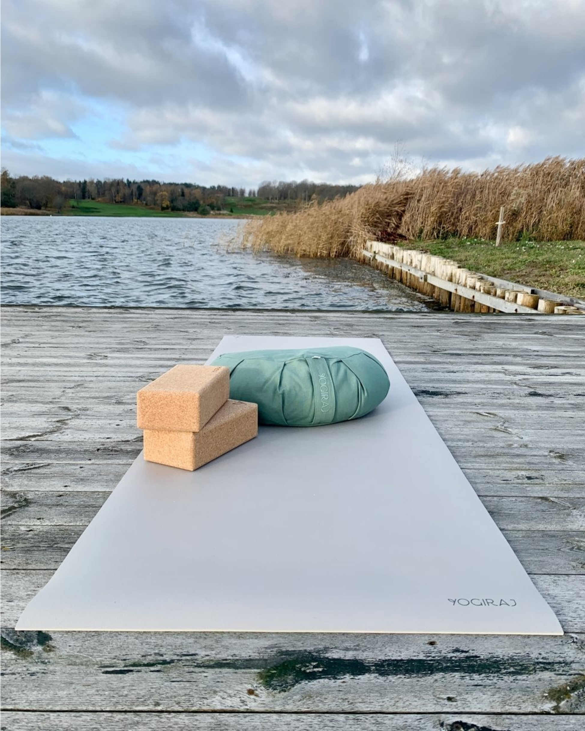 YOGIRAJ, Yogamatta Natural Practice Mat 4 Mm