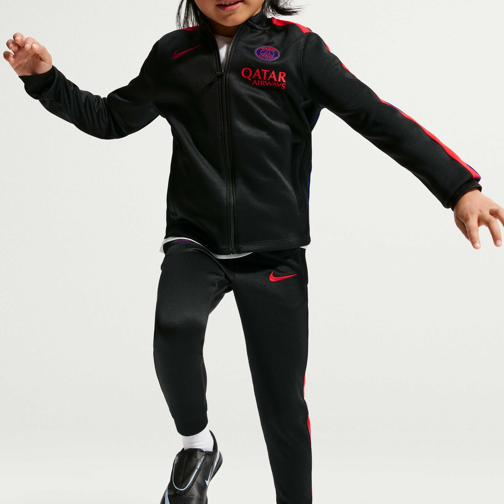 NIKE, Younger Kids' Dri-fit Football Knit Tracksuit Paris Saint-germain Strike