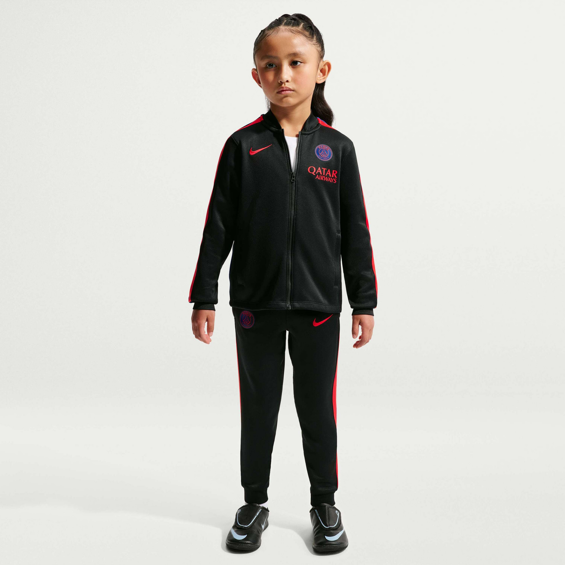 NIKE, Younger Kids' Dri-fit Football Knit Tracksuit Paris Saint-germain Strike