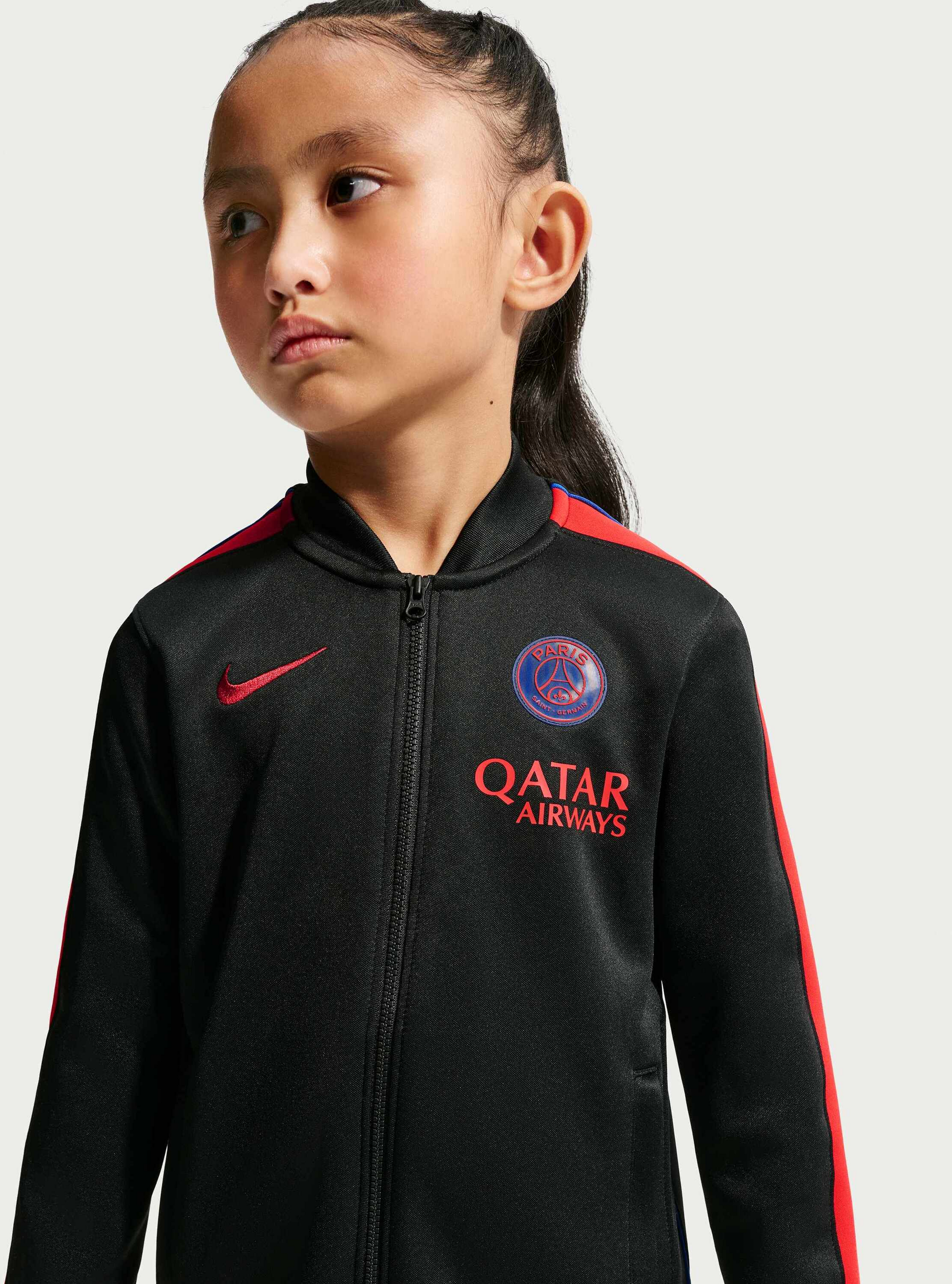 NIKE, Younger Kids' Dri-fit Football Knit Tracksuit Paris Saint-germain Strike