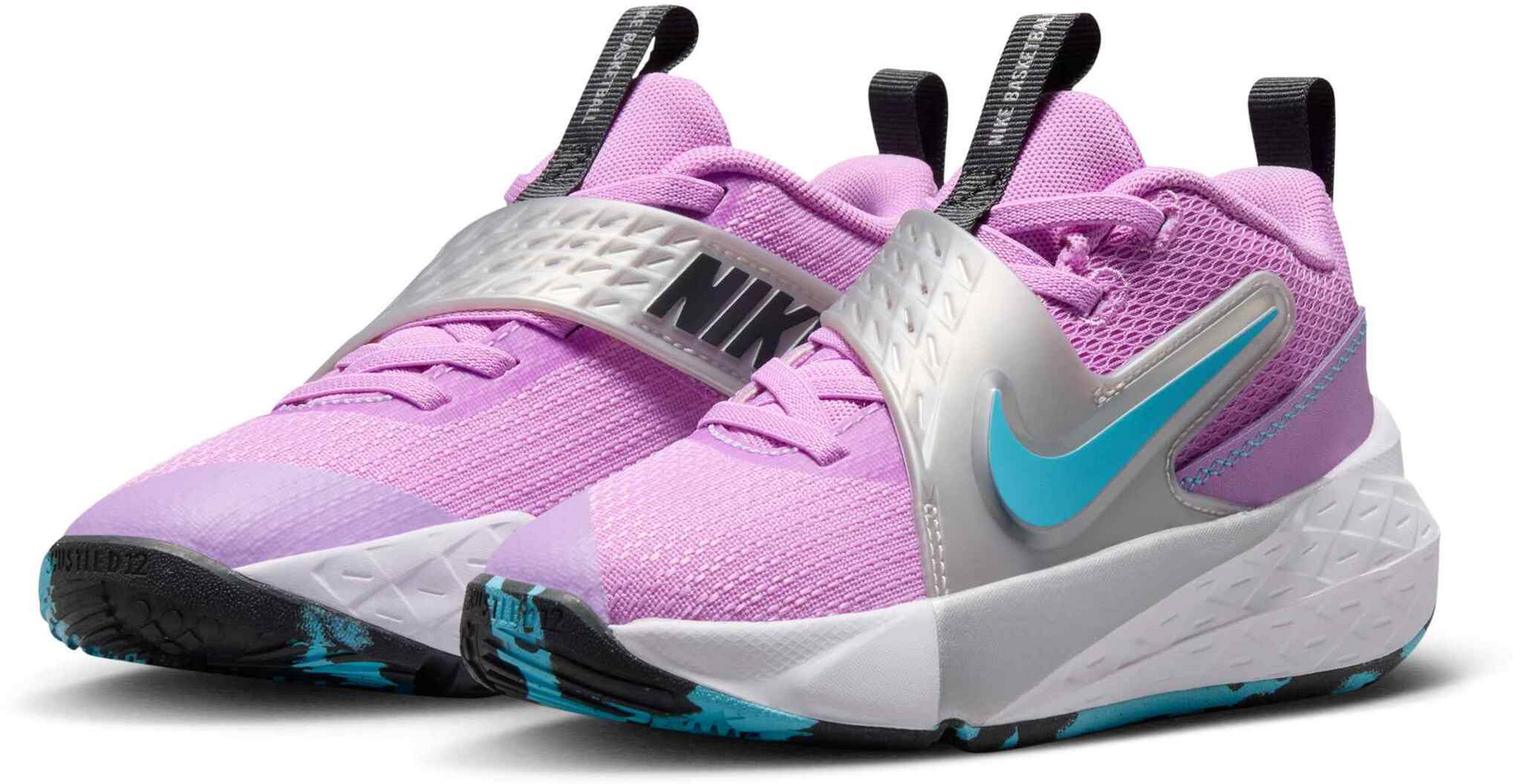 NIKE, Younger Kids' Shoes Team Hustle D 12
