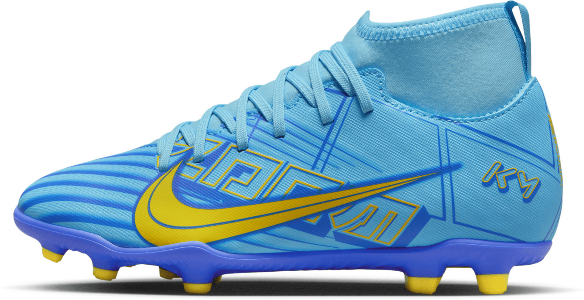 NIKE, Younger/older Kids' Multi-ground High-top Football Boot Jr. Mercurial Superfly 9 Club Km Fg/mg