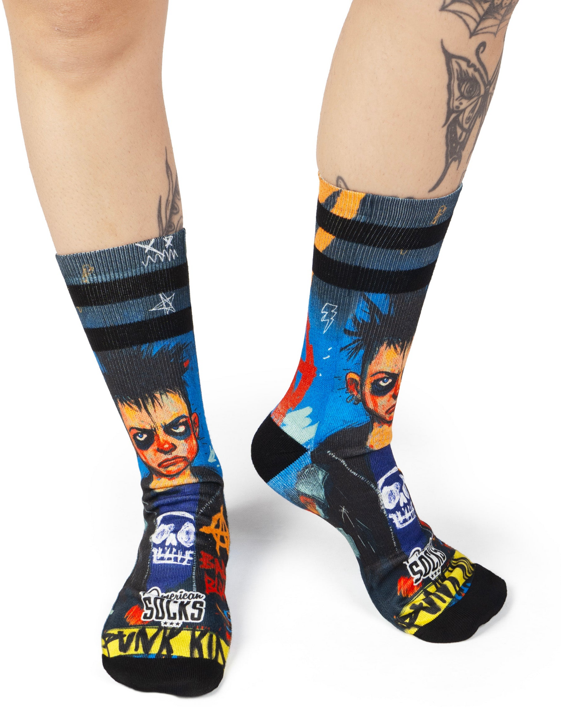 AMERICAN SOCKS, Youth Renegade - Mid High