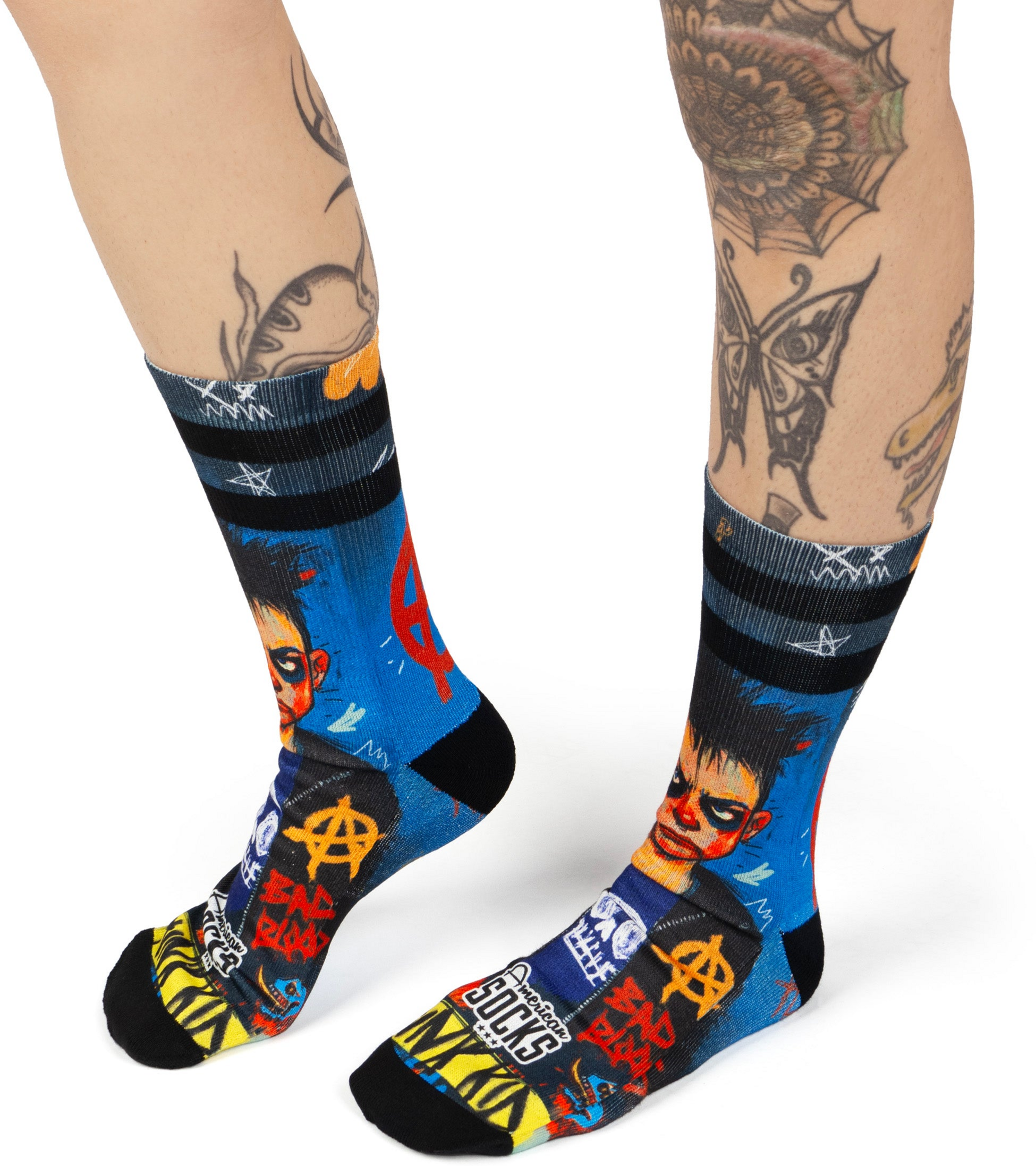 AMERICAN SOCKS, Youth Renegade - Mid High