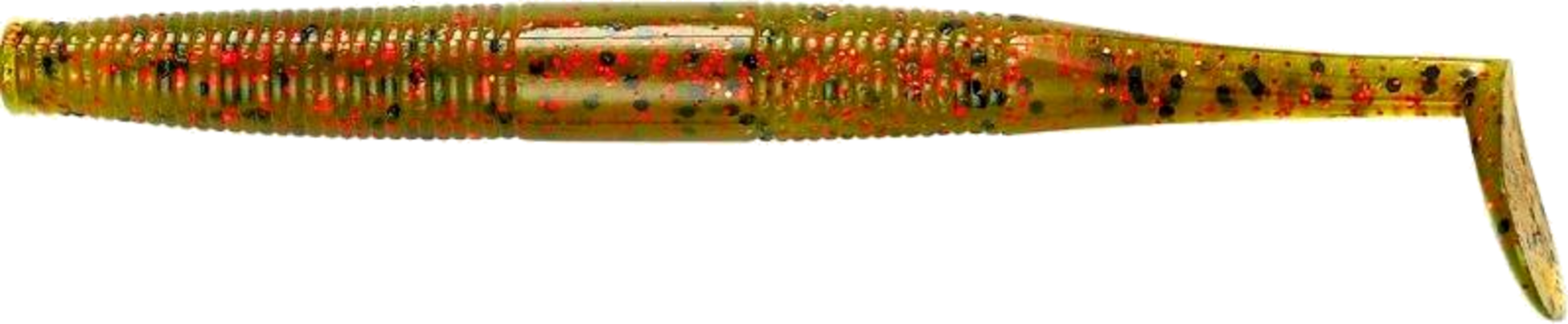 YUM, Yum Swim'n Dinger 10cm Watermelon Red Flake 10pcs