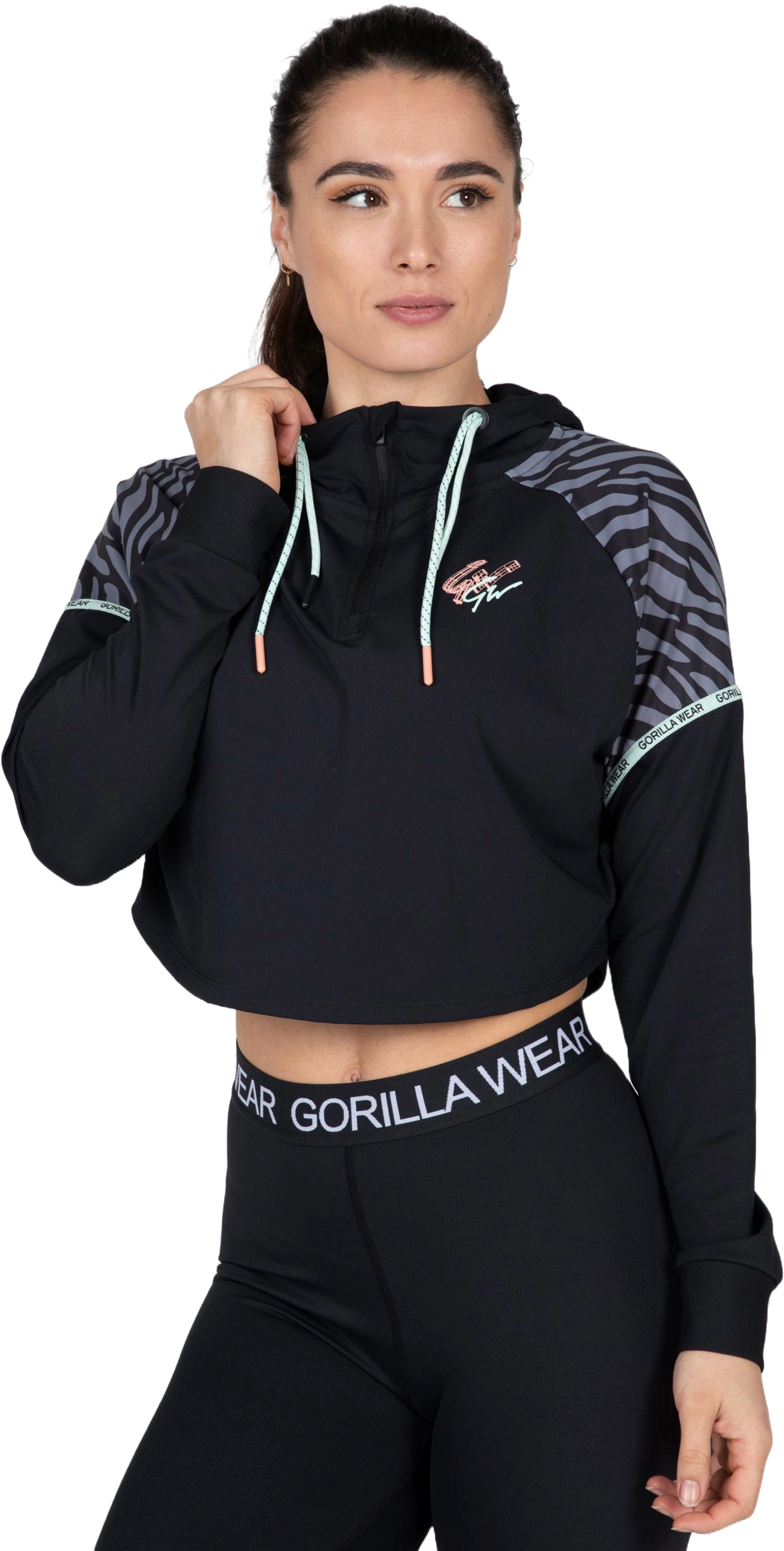 GORILLA WEAR, Zion Cropped Hoodie