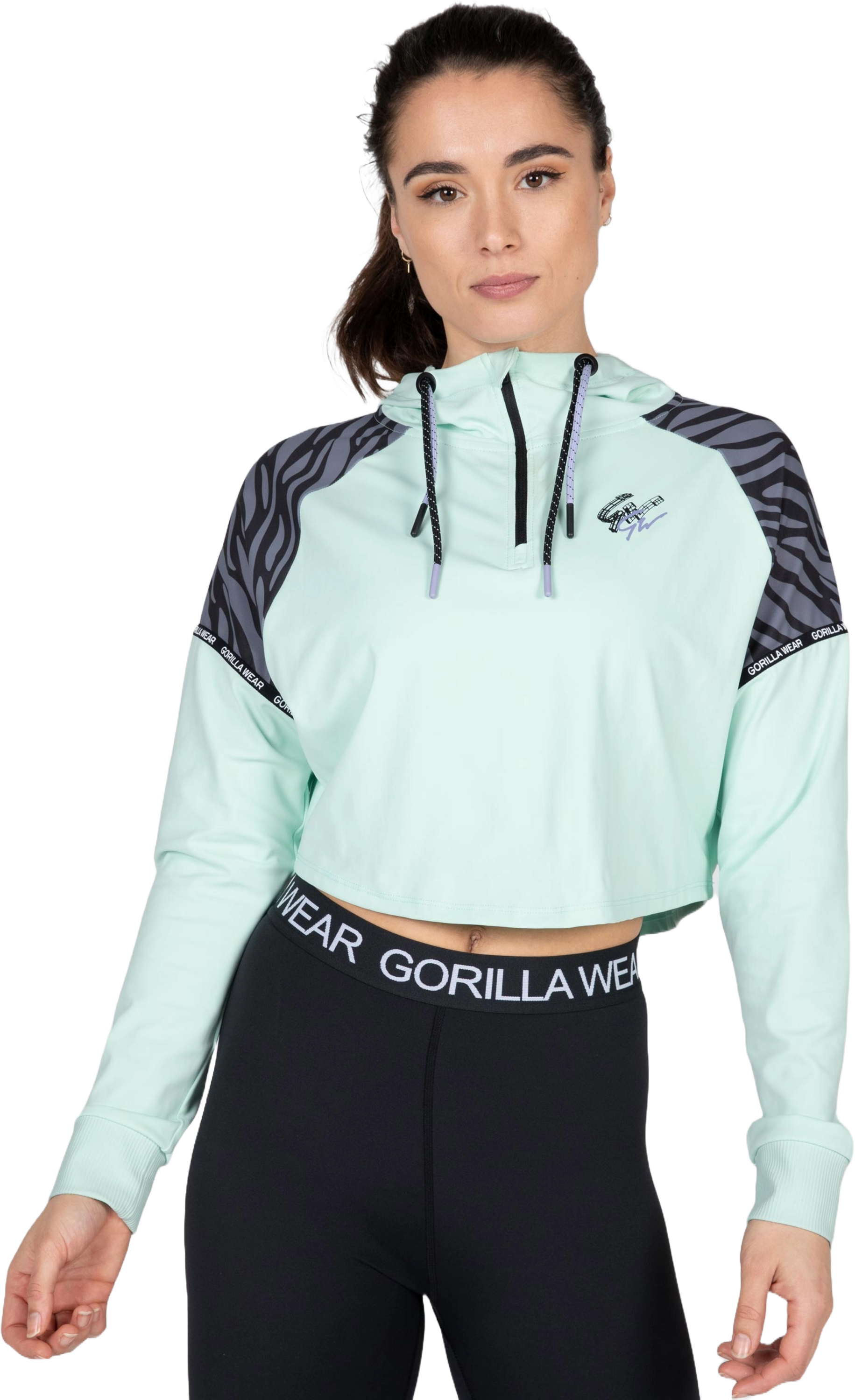 GORILLA WEAR, Zion Cropped Hoodie