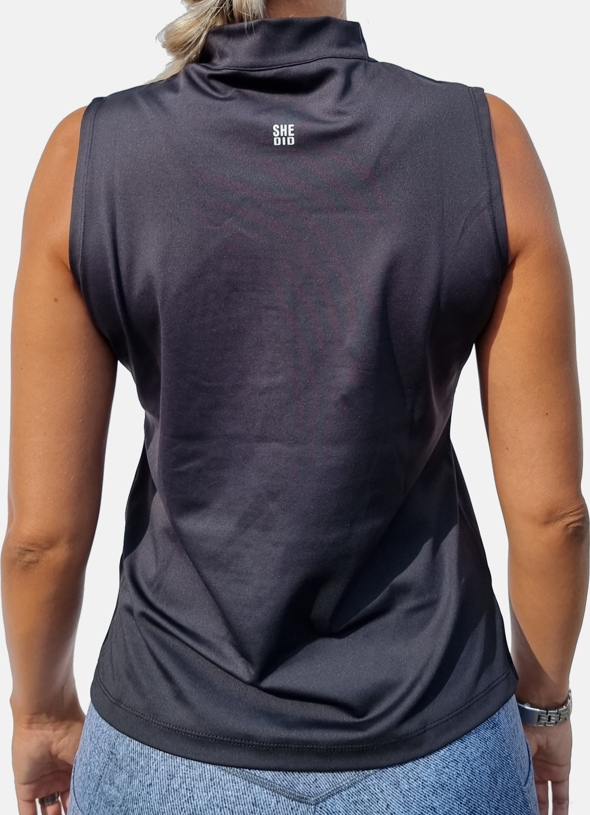 SHE DID, Zip Linne Svart