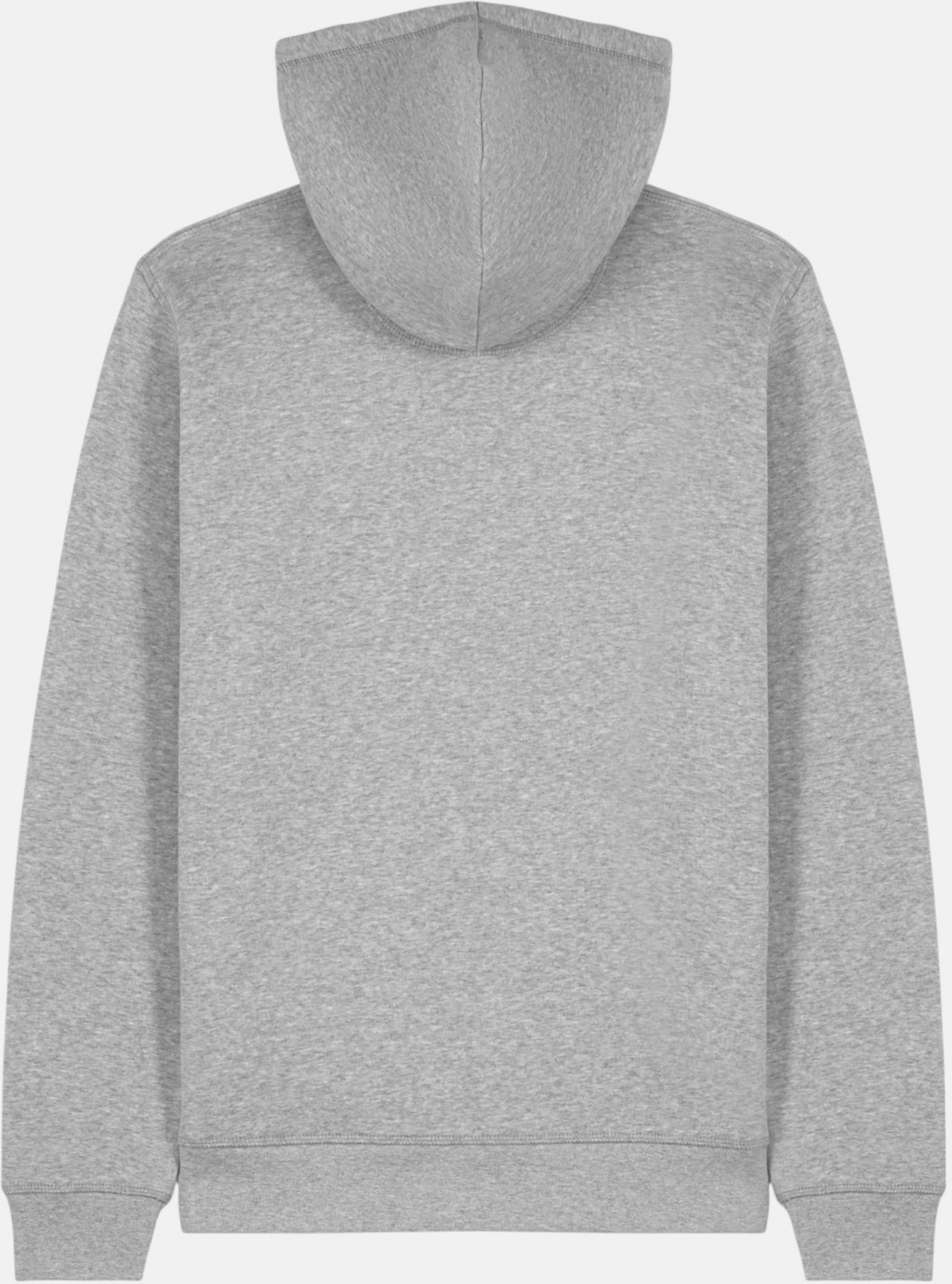 HANG TEN, Zip Organic Cotton Hoodie - Heather Grey