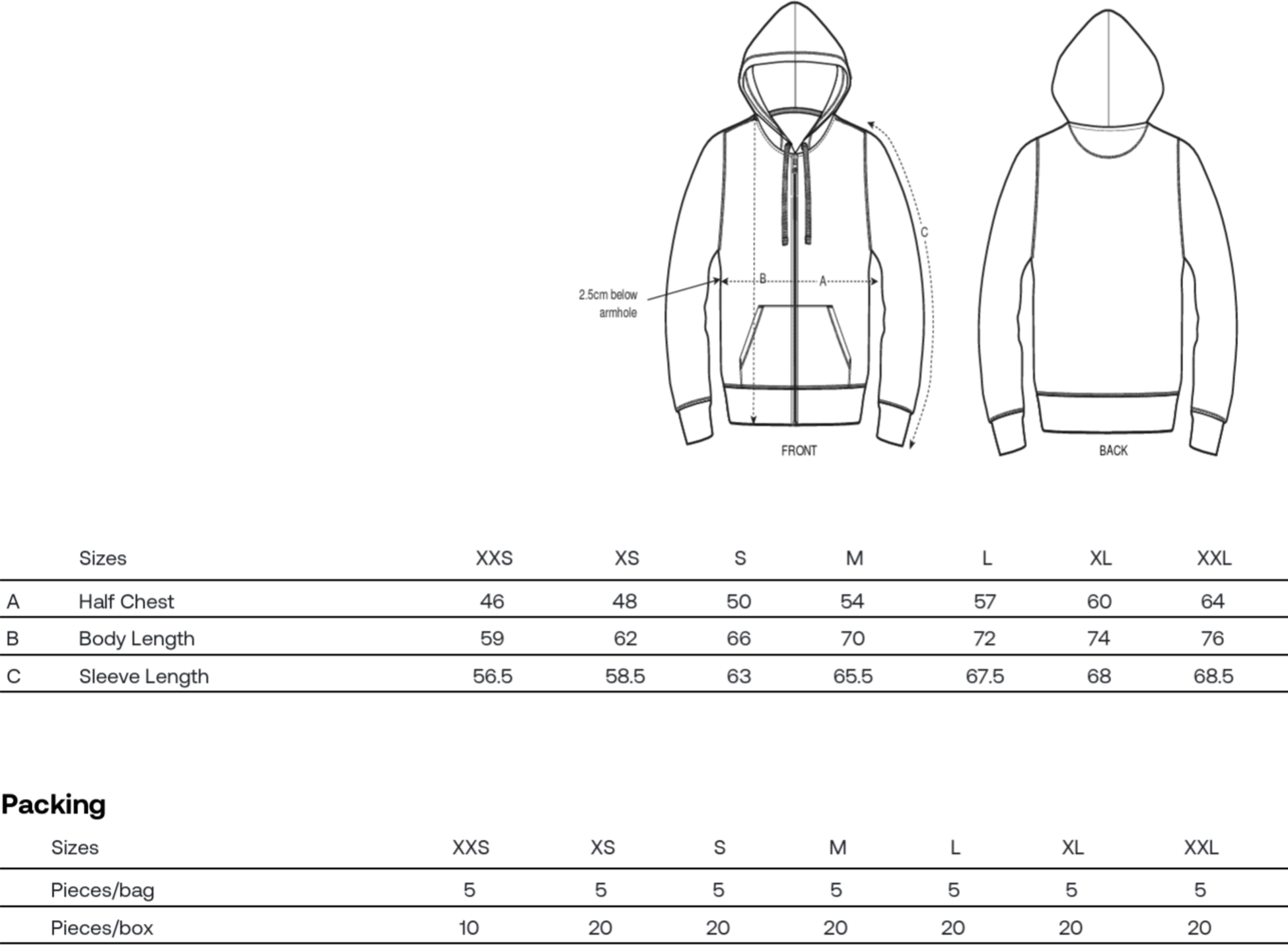 HANG TEN, Zip Organic Cotton Hoodie - Heather Grey