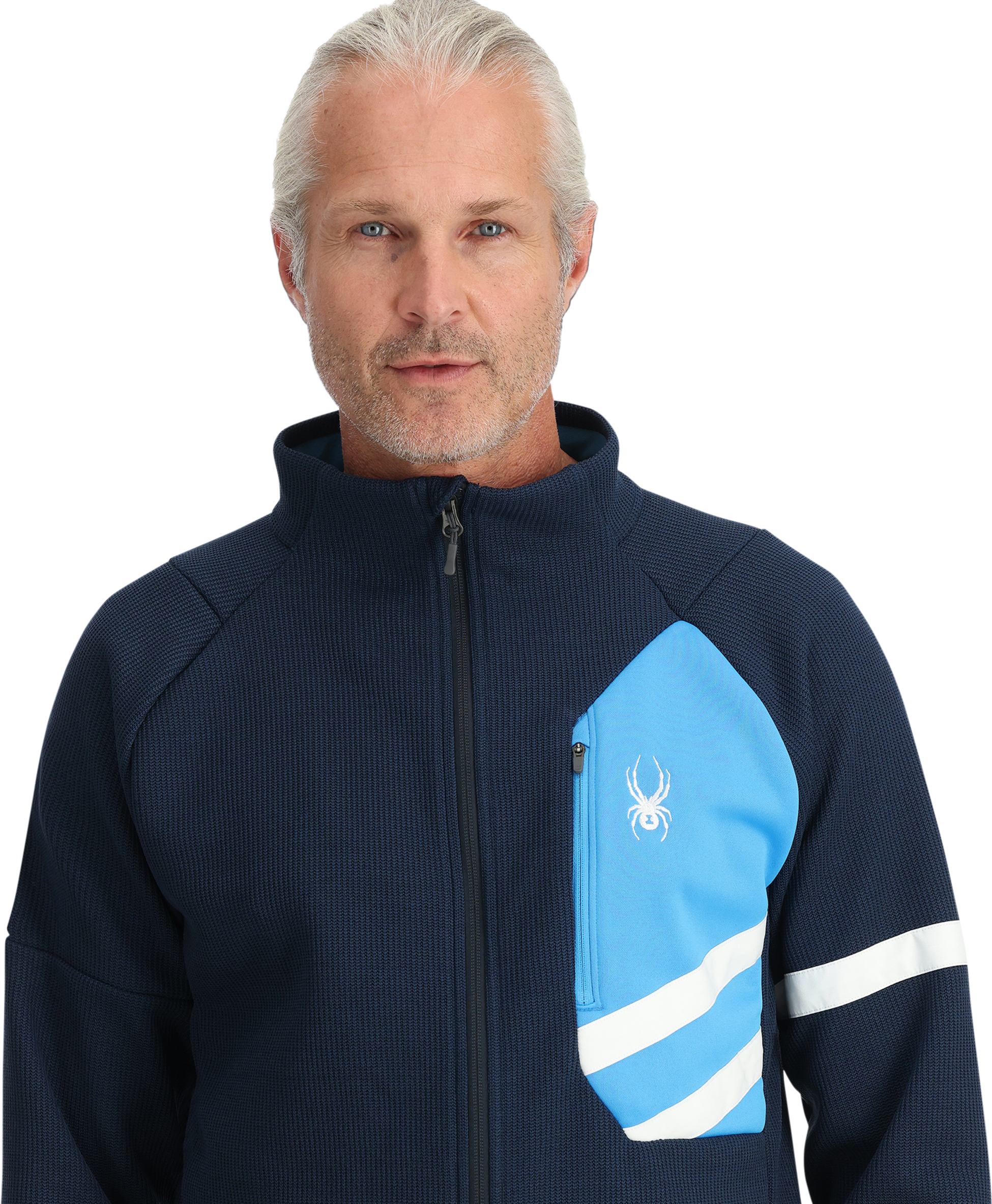 SPYDER, Zip-up Sweater Wengen Bandit